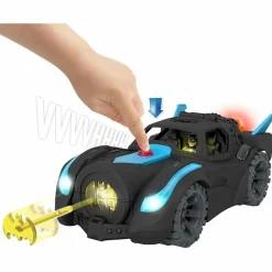 MATTEL Fisher Price - Imaginext - Batmóvil Power Reveal con figura de Batman* Coleccionables Y Mini Mundos