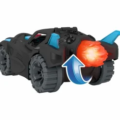 MATTEL Fisher Price - Imaginext - Batmóvil Power Reveal con figura de Batman* Coleccionables Y Mini Mundos