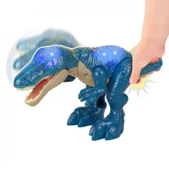 MATTEL Fisher Price Imaginext - Jurassic World - Dinosaurio Baryonyx que Ruge y Brilla