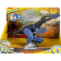 MATTEL Fisher Price Imaginext - Jurassic World - Dinosaurio Baryonyx que Ruge y Brilla