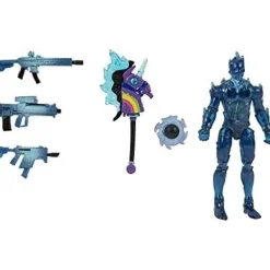 FORTNITE - Figura articulada Zero de 10 cm con accesorios ㅤ