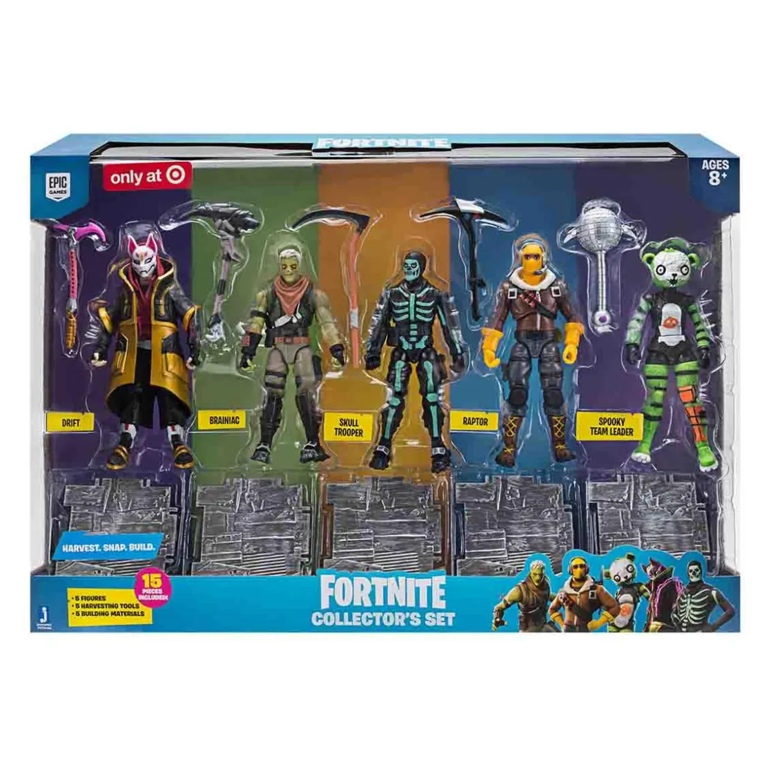 TOY PARTNER Fortnite - Pack 5 Figuras* Figuras De Acción