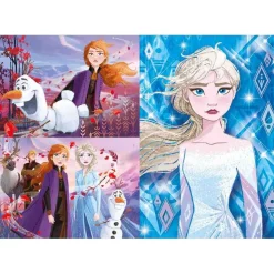 CLEMENTONI Frozen - Puzzle 3 en 1 Frozen 2* Juegos Y Puzzles
