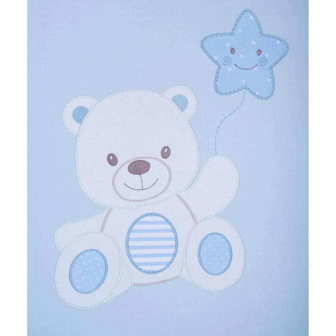 Prenatal Funda de cuna veraniega con bordado