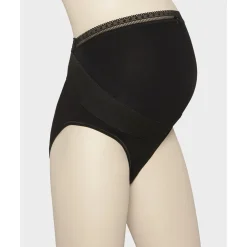 Prenatal Funda gestante negra.* Premamá·Íntimo Y Noche