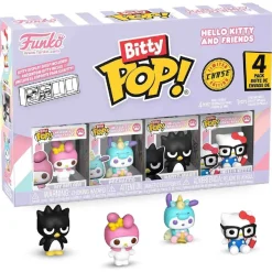 FUNKO UK LIMITED Funko Bitty Pop! - Hello Kitty - Pack 4 figuras (Varios modelos)* Friki Zone