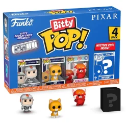 FUNKO UK LIMITED Funko Bitty Pop! - Pixar - Pack 4 figuras (varios modelos)