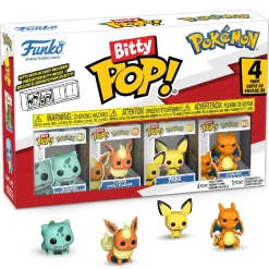 FUNKO UK LIMITED Funko Bitty Pop! - Pokémon - Pack de 4 Figuras (Varios Modelos)