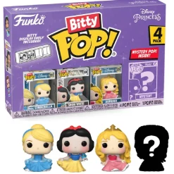 RAVENSBURGER IBÉRICA Funko Bitty Pop! - Princesas Disney - Pack 4 figuras / Cenicienta