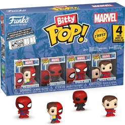 FUNKO UK LIMITED Funko Bitty Pop! - Spider-man - Pack de 4 Figuras (Varios Modelos)