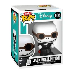 FUNKO UK LIMITED Funko Bitty Pop! Rides - Pesadilla antes de Navidad - Jack Skellington con trineo Snowmovile* Friki Zone