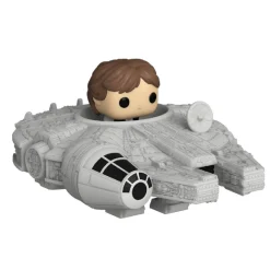 FUNKO UK LIMITED Funko Bitty Pop! Rides - Star Wars - Han Solo con el Halcón Milenario