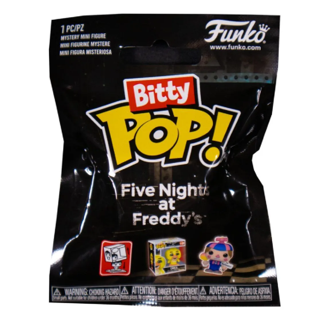 FUNKO UK LIMITED Funko Bitty Pop! Singles - Five nights at Freddy's - Sobre con figura sorpresa* Friki Zone