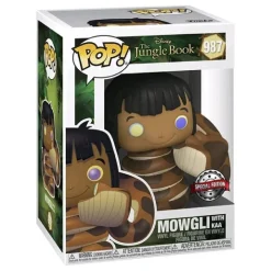 FUNKO UK LIMITED Funko Pop! - El libro de la selva - Mowgli con Kaa* Friki Zone