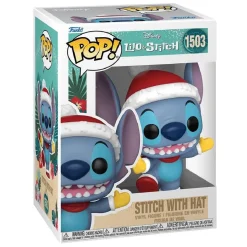 FUNKO UK LIMITED Funko Pop! - Lilo & Stitch - Stitch con gorro* Friki Zone