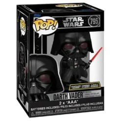 FUNKO UK LIMITED Funko Pop! - Star Wars - Darth Vader (Luz y sonido)* Friki Zone