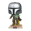 FUNKO UK LIMITED Funko Pop! - Star Wars - El Mandaloriano y Baby Yoda volando