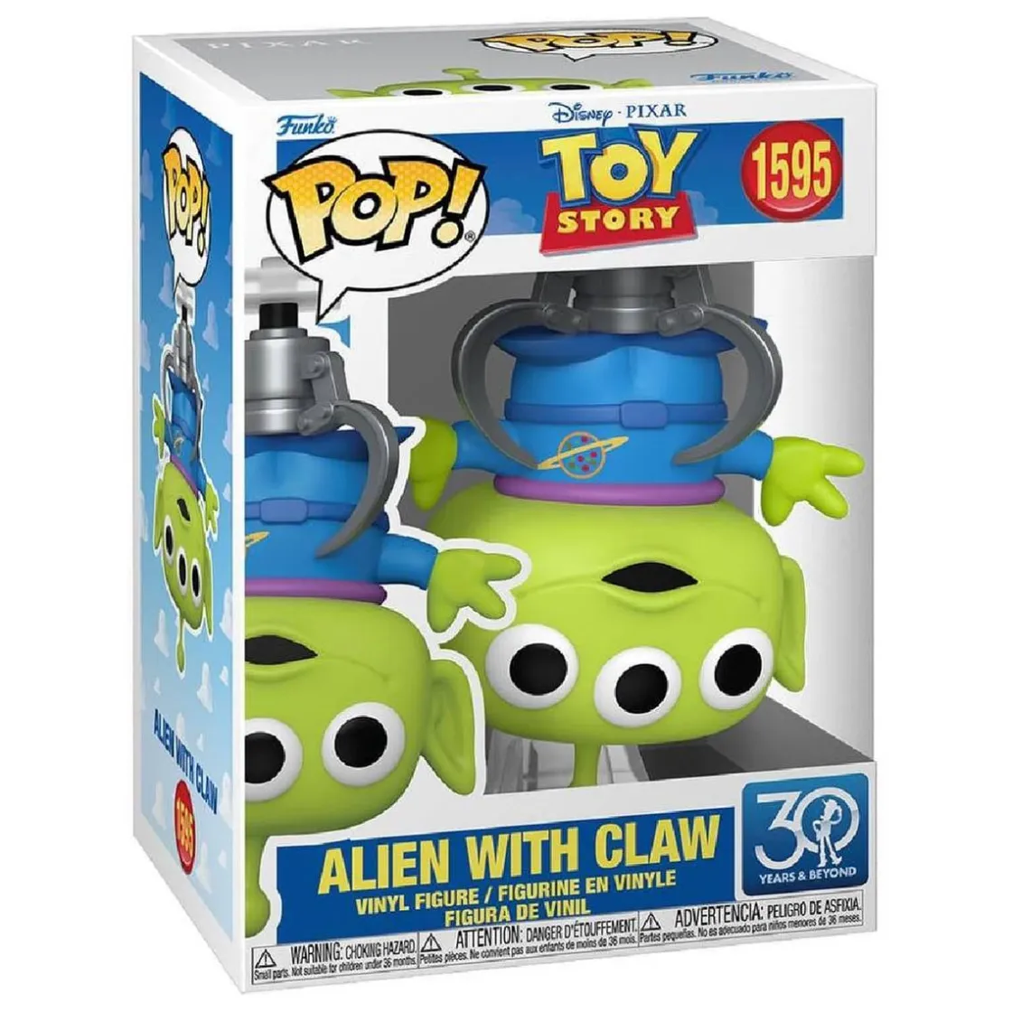 FUNKO UK LIMITED Funko Pop! - Toy Story - Alien with Claw (30º Aniversario)* Friki Zone