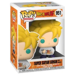 FUNKO UK LIMITED Funko Pop! Animation - Dragon Ball Z - Super Saiyan Gohan con noodles