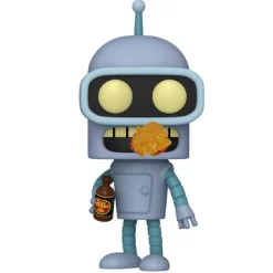 FUNKO UK LIMITED Funko Pop! Animation - Futurama - Bender con variante Chase Glow in the Dark