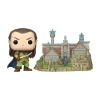 FUNKO UK LIMITED Funko Pop! Town - El señor de los anillos - Elrond With Rivendell