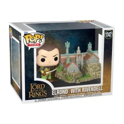 FUNKO UK LIMITED Funko Pop! Town - El señor de los anillos - Elrond With Rivendell