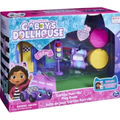 SPIN MASTER Gabby's Dollhouse - Sala de Juegos de Carlita* Coleccionables Y Mini Mundos