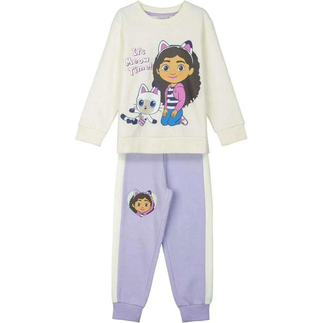 ARTESANIA CERDÁ Gabby's Dollhouse - Chándal infantil unisex* Niña·Niña 2-10 Años|Niña 2-10 Años·Vaqueros, Pantalones Y Petos