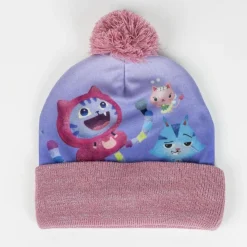 ARTESANIA CERDÁ Gabby's Dollhouse - Conjunto 2 Piezas gorro y guantes