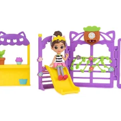 CONCENTRA Gabby's Dollhouse - Jardín de Hadas* Coleccionables Y Mini Mundos
