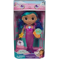 SPIN MASTER Gabby’s Dollhouse - Muñeca Gabby sirena canta y brilla