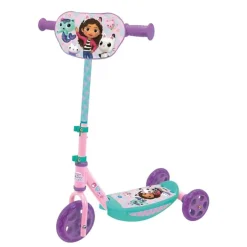 SMOBY Gabby's Dollhouse - Patinete de 3 ruedas* Motos Y Triciclos
