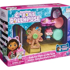 SPIN MASTER Gabby's Dollhouse - Sala de manualidades de Bebé Boxㅤ* Coleccionables Y Mini Mundos