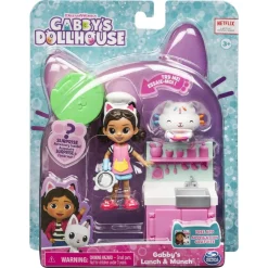 SPIN MASTER Gabby's Dollhouse - Set de almuerzo y comida de Gabby