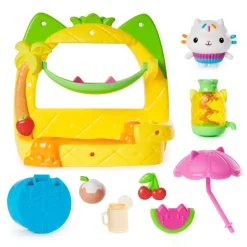 SPIN MASTER Gabbys dollhouse playset balcon fiesta fruta Cakey* Coleccionables Y Mini Mundos