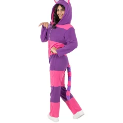 Funidelia Gato Cheshire Onesie adulto L-XL* Disfraces|Halloween