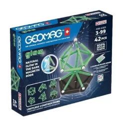 TOY PARTNER Geomag - Glow recycled 42 pzs