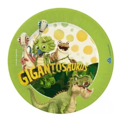 TOYS "R" US Gigantosaurus - 8 Platos de Cartón 18 cm* Artículos De Fiesta Y Regalos
