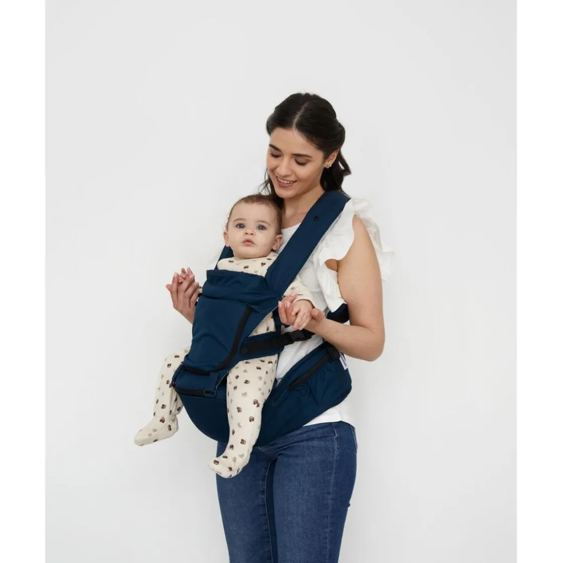 GIORDANI - Mochila portabebés 3 en 1 2.0 azul