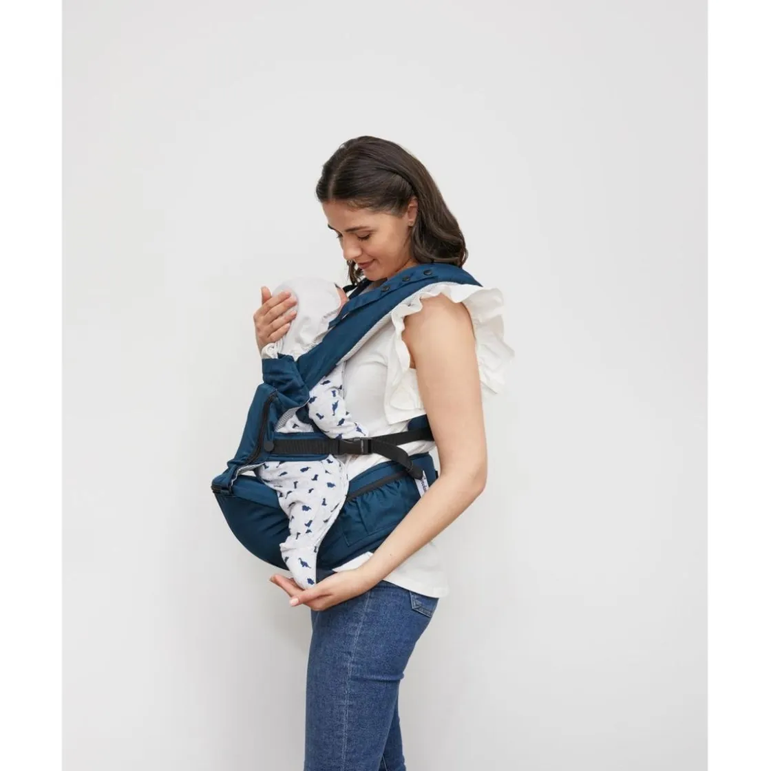 GIORDANI - Mochila portabebés 3 en 1 2.0 azul