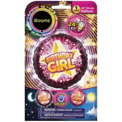 TOYS "R" US Globo luz LED - Birthday Girl* Artículos De Fiesta Y Regalos