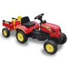 PL OCIOTRENDS Go Kart Coche a pedales rojo tractor rojo