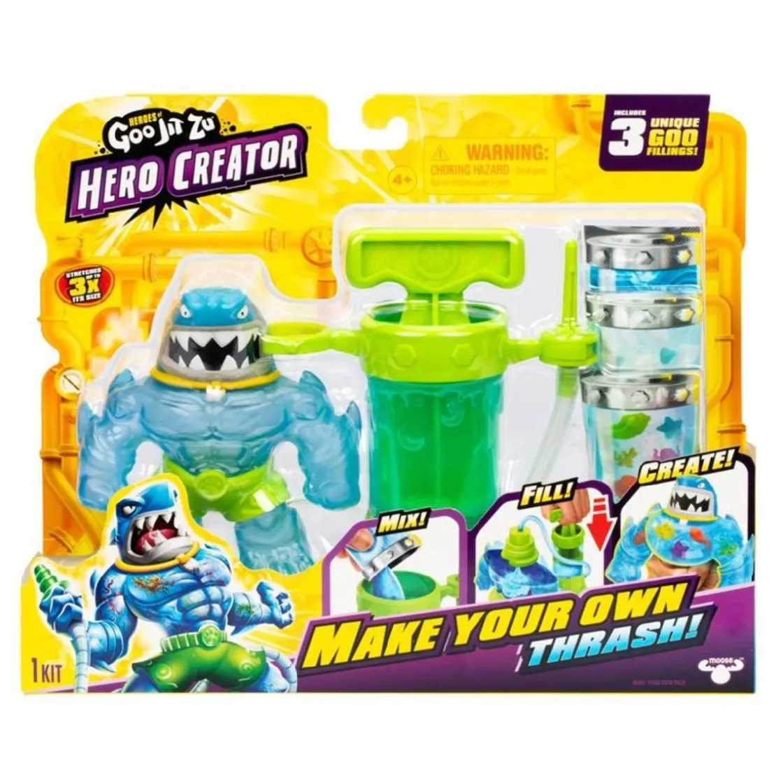BANDAI Goo Jit Zu - Creador de héroes (varios modelos)
