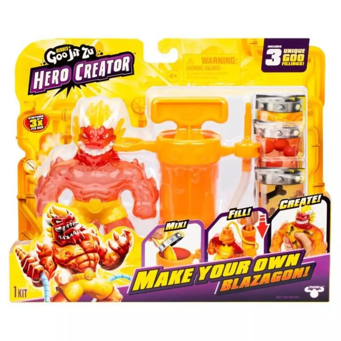 BANDAI Goo Jit Zu - Creador de héroes (varios modelos)