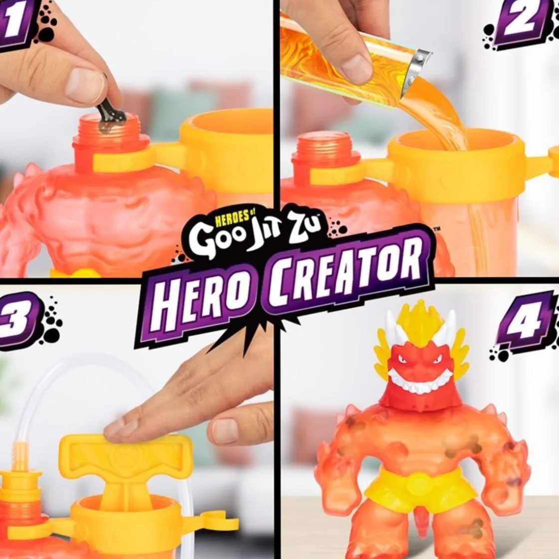 BANDAI Goo Jit Zu - Creador de héroes (varios modelos)