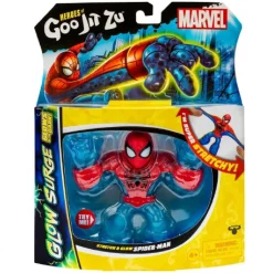 BANDAI Goo Jit Zu - Figura Glow Surge Spider-man