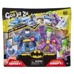 BANDAI Goo Jit Zu - Pack 2 figuras DC Cómics (Varios modelos)