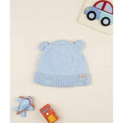Prenatal Gorro azul con orejas para niño* Calzado Y Accesorios·Accesorios Y Complementos