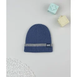 Prenatal Gorro azul de niño NYC* Calzado Y Accesorios·Accesorios Y Complementos