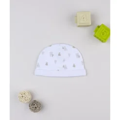 Prenatal Gorro de recién nacido con estampado de ositos